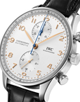 IWC Stainless Steel 41mm Automatic Portugieser Watch