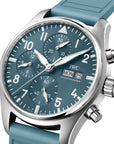 IWC Stainless Steel 41mm Pilot's Watch Chronograph