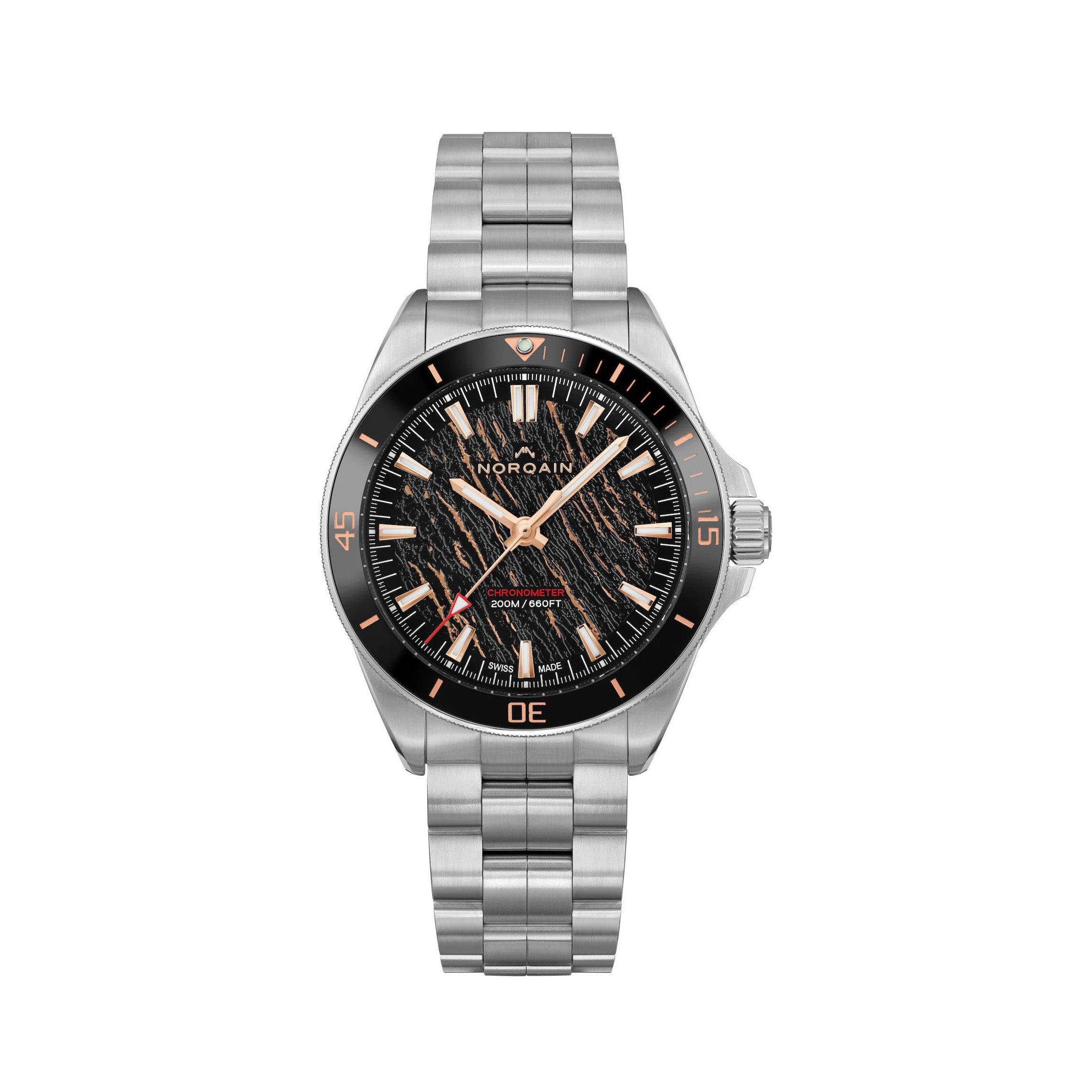 Norqain Stainless Steel 40mm Automatic Adventure Watch