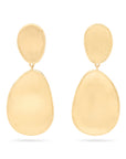 18k Yellow Gold Lunaria Drop Earrings