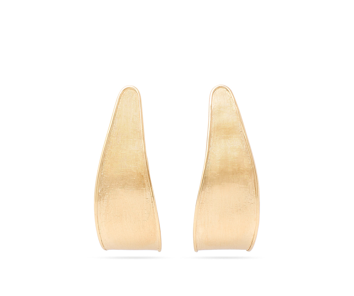 Marco Bicego 18k Yellow Gold Lunaria Plain Earrings