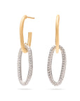 Marco Bicego 18k Yellow Gold Jaipur Diamond Earrings