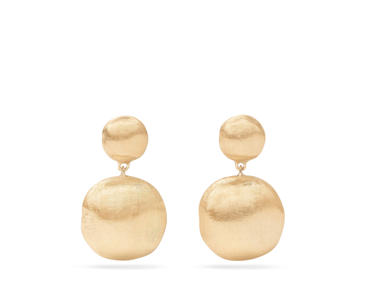 Marco Bicego 18k Yellow Gold Africa Double Drop Earrings