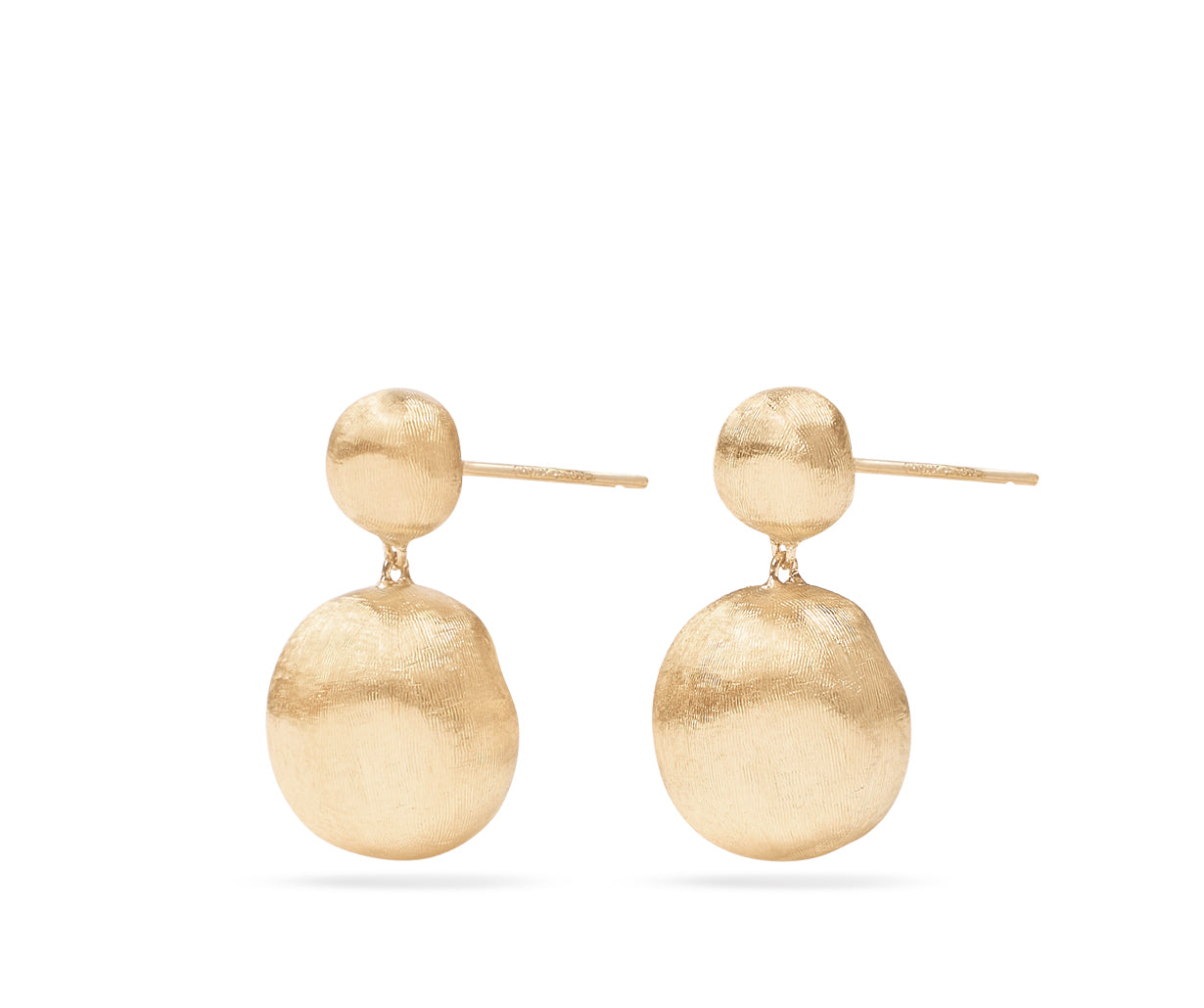 Marco Bicego 18k Yellow Gold Africa Double Drop Earrings