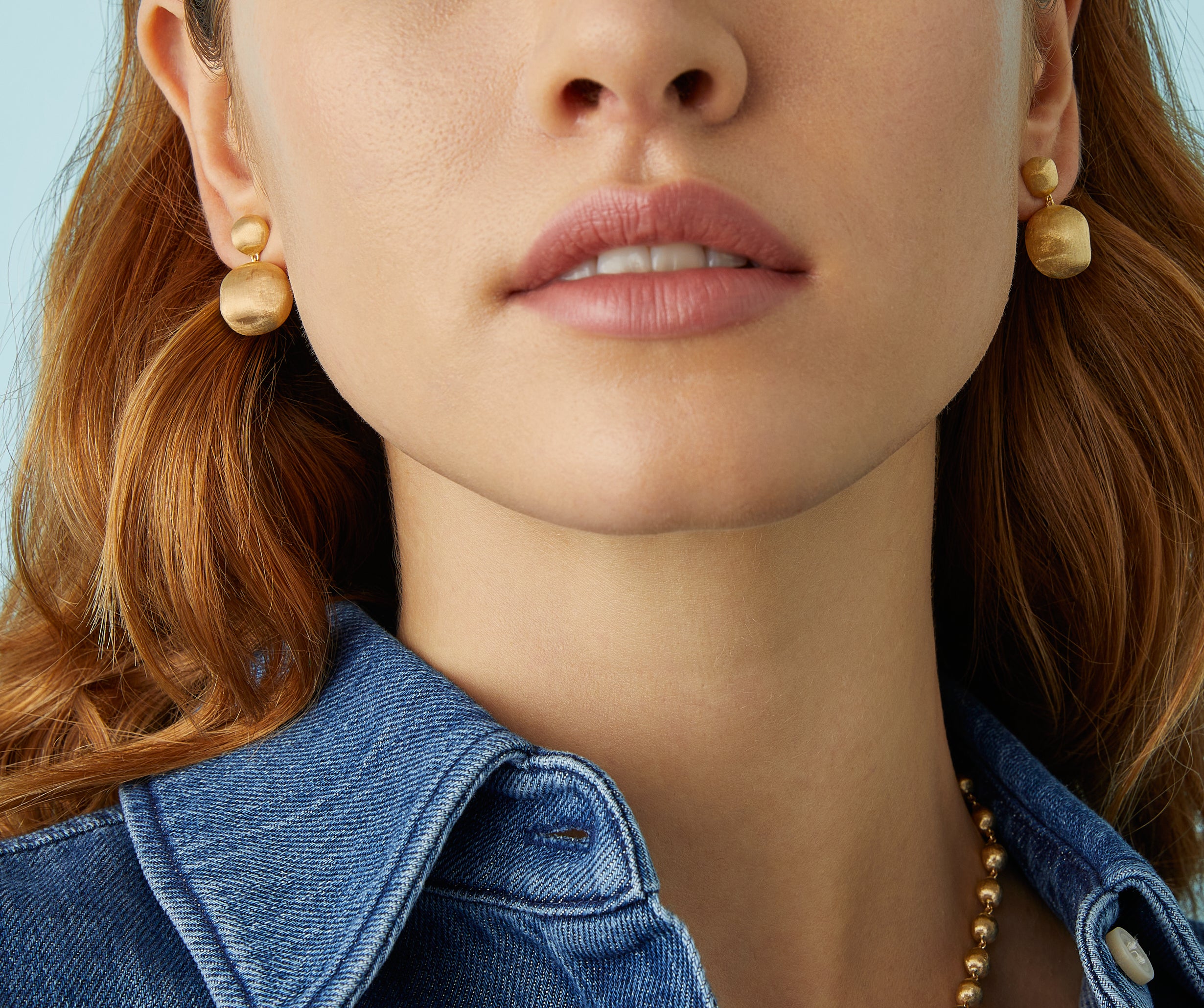 Marco Bicego 18k Yellow Gold Africa Double Drop Earrings