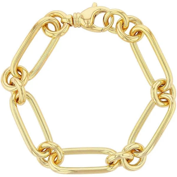 Roberto Coin 18k Yellow Gold Oro Plain Bracelet
