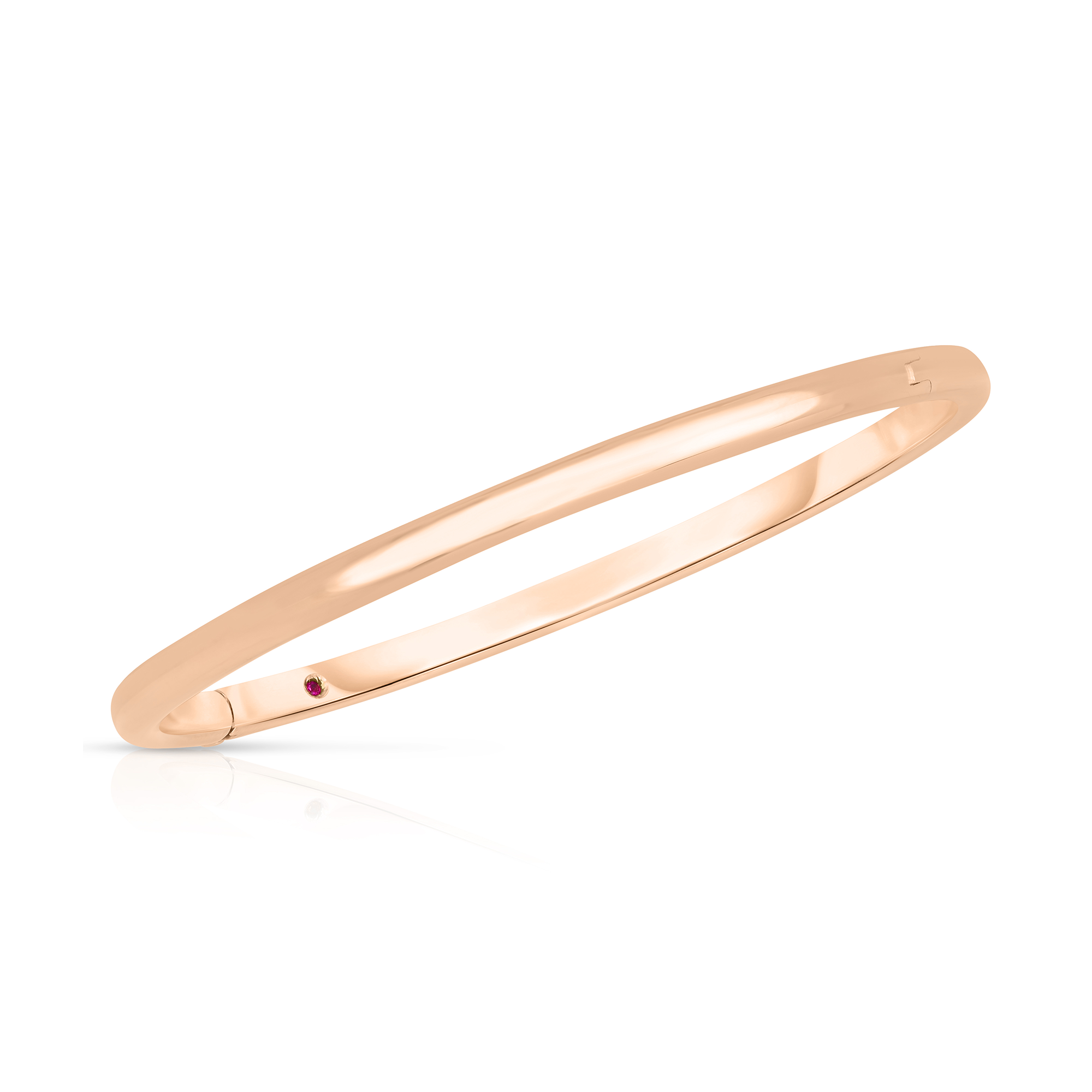 18K Rose Gold Bangle