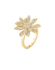 Roberto Coin 18k Yellow Gold Margherita Diamond Ring