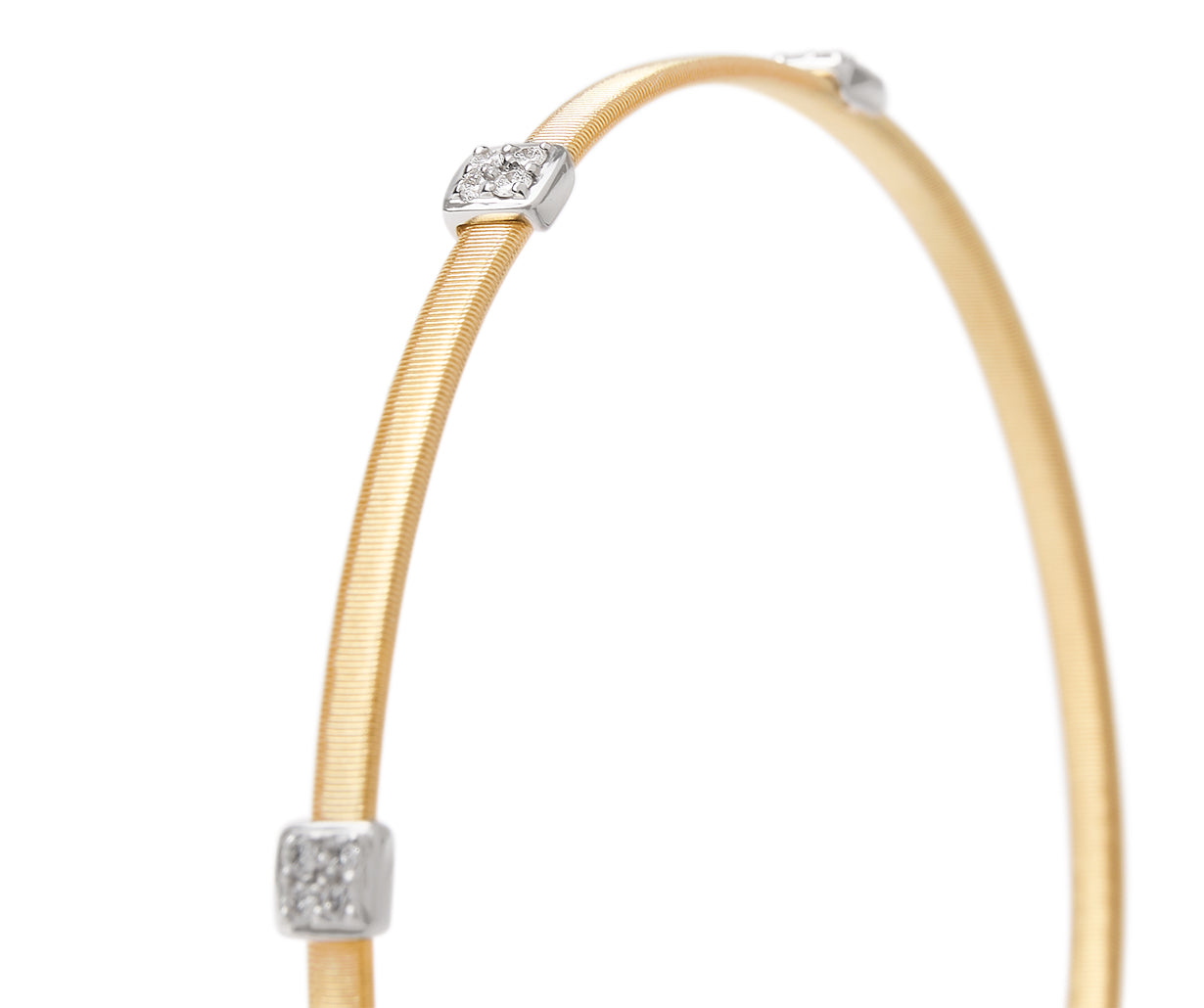 18k Yellow Gold Masai Diamond Bracelet