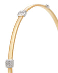 18k Yellow Gold Masai Diamond Bracelet