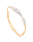 Marco Bicego 18k Yellow Gold Marrakech Diamond Bangle