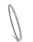 Brown & Co. 18k White Gold Diamond Bangle