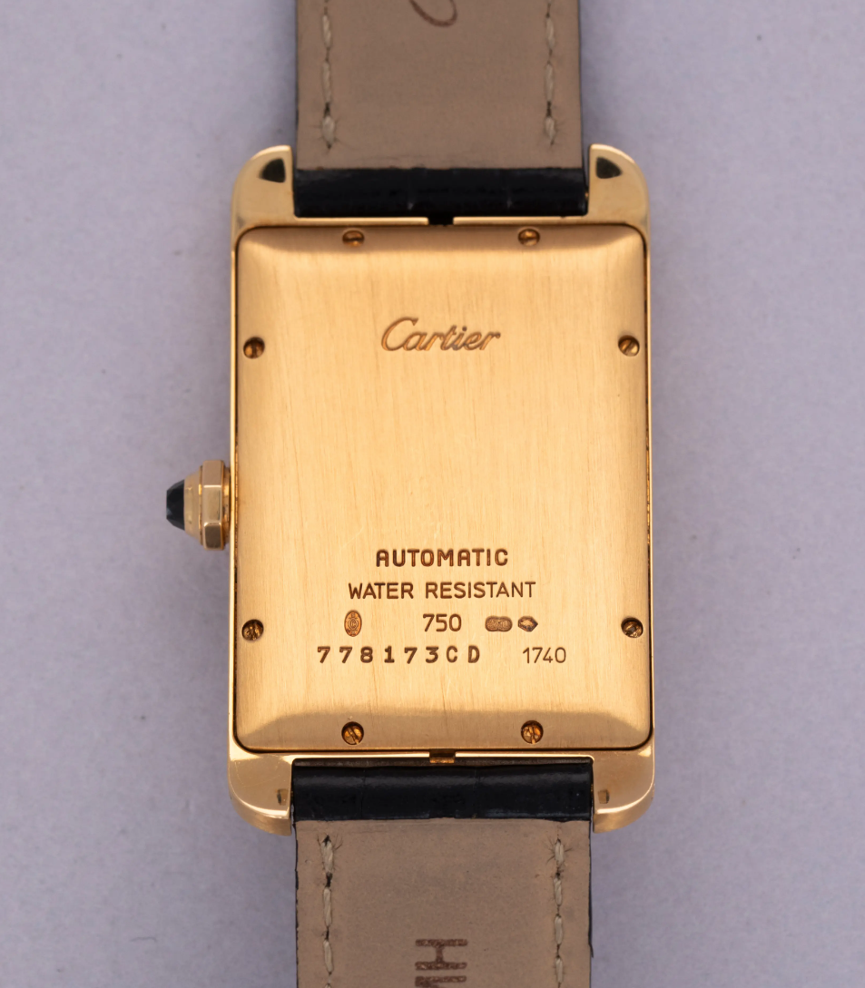 Pre-Owned Cartier Tank Americaine Large Model
