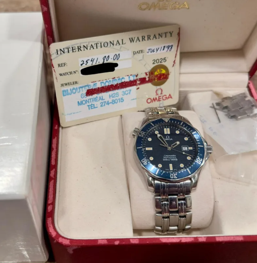 Pre-Owned 41mm Omega Seamaster Diver 300m