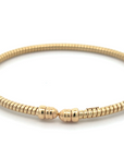 Brown & Co. 14k Yellow Gold Flexible Fluted Bangle