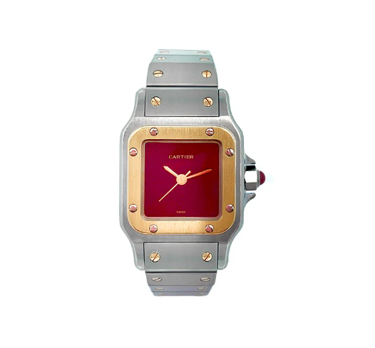 Pre-Owned Cartier Santos Carree Small Model
