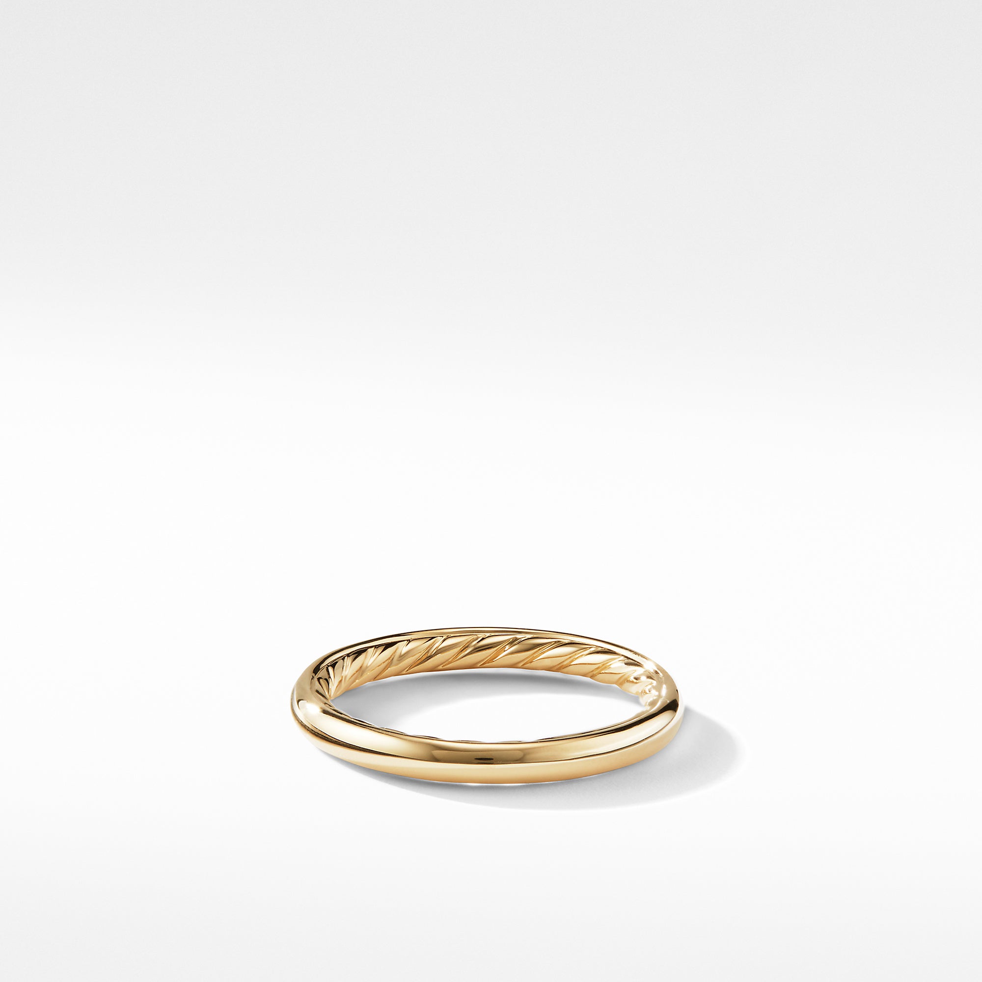 Dy Eden Band Ring In 18k Yellow Gold 2.5mm