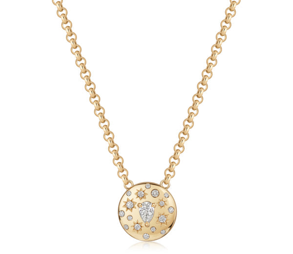 Diamond Pendant Necklace, 0.52ctw