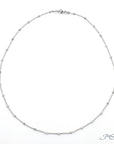 Diamond Station Necklace, 0.71ctw