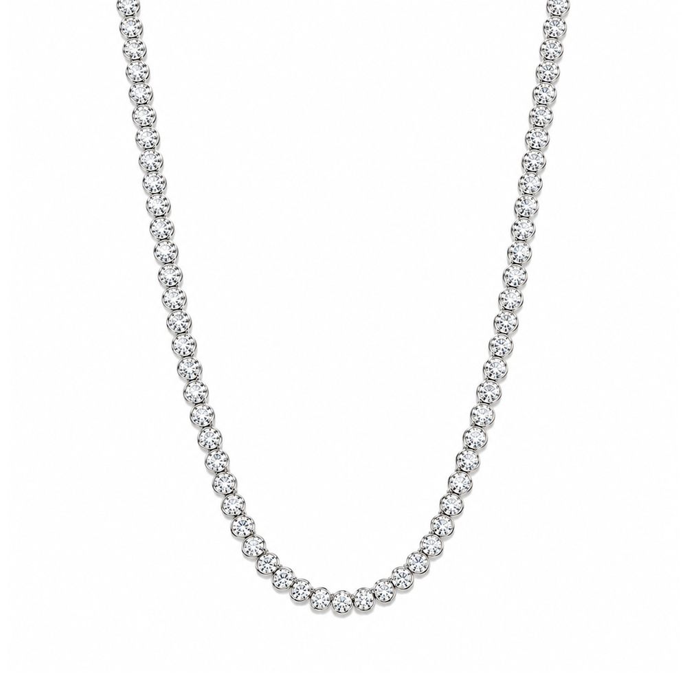 Small Diamond "Cupcake" Necklace, 3.75ctw
