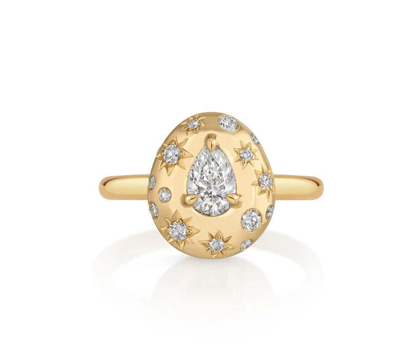 Scattered Diamond Ring, 0.73ctw