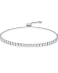 Diamond Line Bolo Bracelet, 1.75ctw