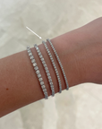 18k White Gold 2ctw Diamond Tennis Bracelet