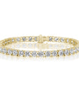 Round Diamond Tennis Bracelet, 0.97ctw