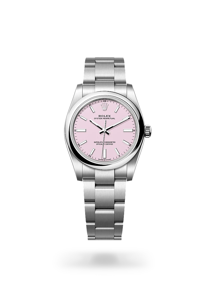 Rolex Oyster Perpetual 34 in Oyster, 34 mm, Oystersteel