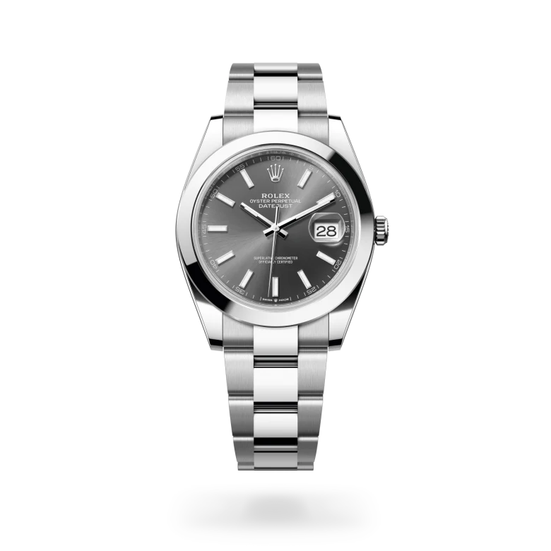 Rolex Datejust 41 in Oyster, 41 mm, Oystersteel