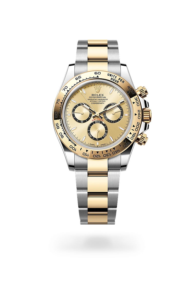 Rolex Cosmograph Daytona in Oyster, 40 mm, Oystersteel and yellow gold