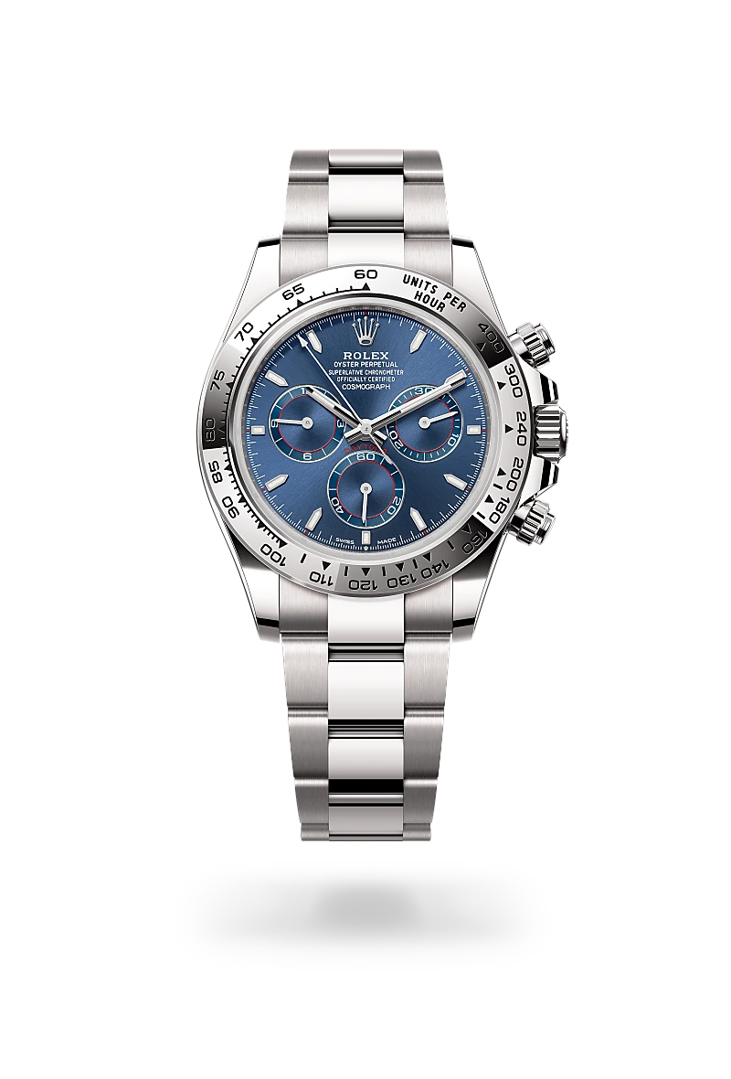 Rolex Cosmograph Daytona in Oyster, 40 mm, white gold