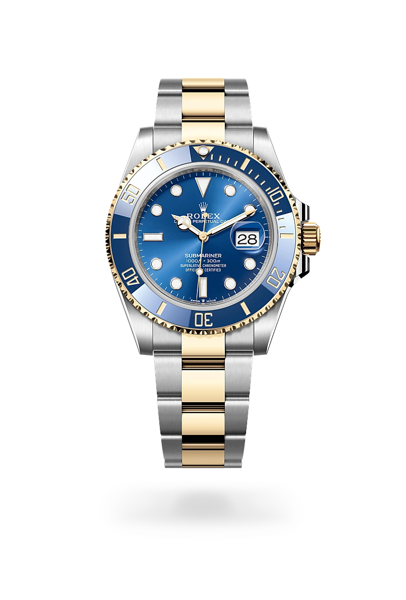 Rolex Submariner Date in Oyster, 41 mm, Oystersteel and yellow gold