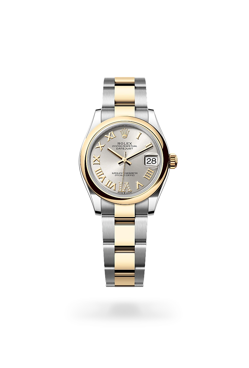 Rolex Datejust 31 in Oyster, 31 mm, Oystersteel and yellow gold