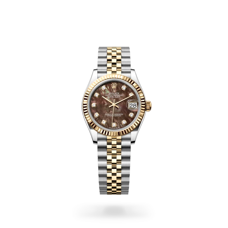 Rolex Datejust 31 in Oyster, 31 mm, Oystersteel and yellow gold