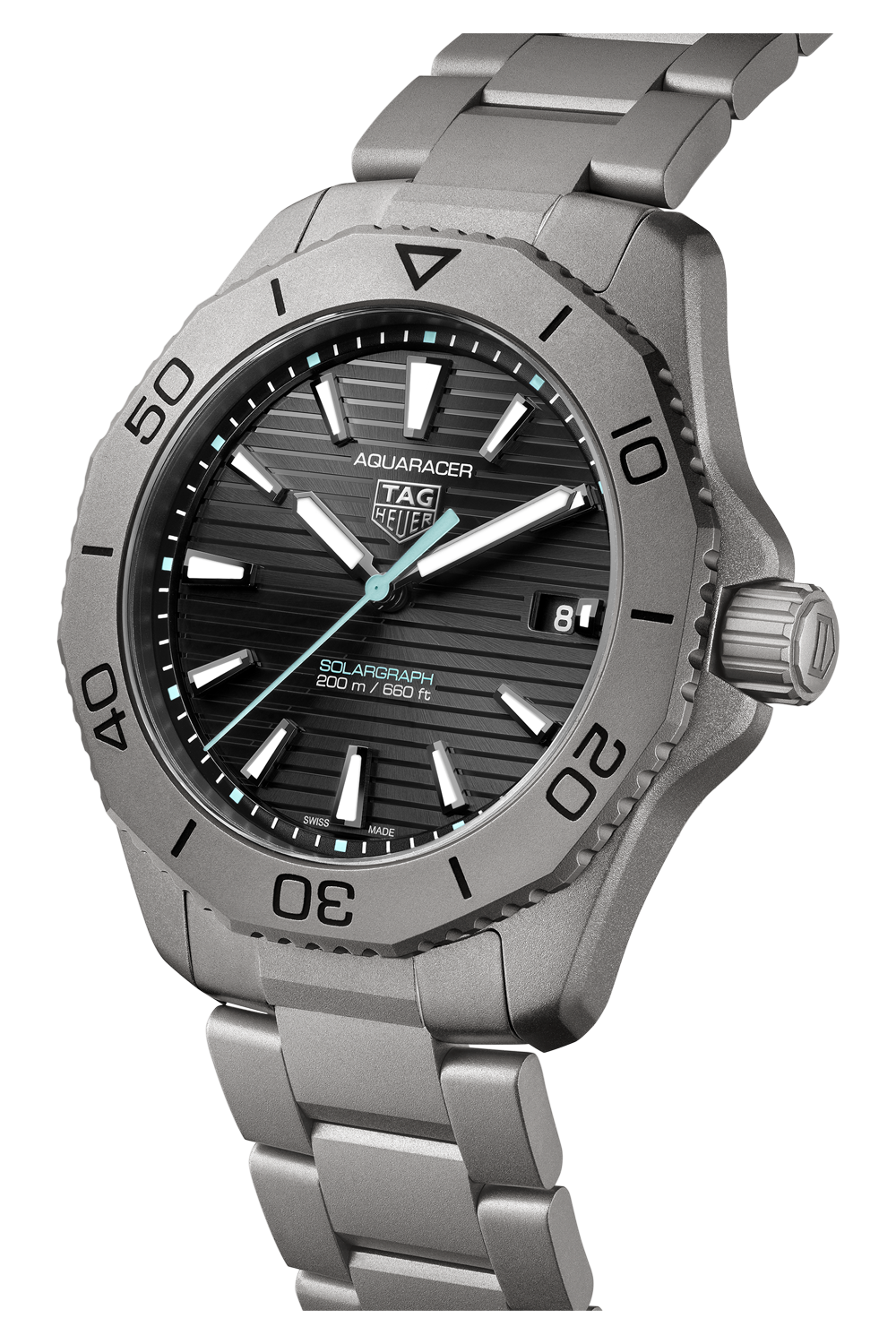 Tag Heuer Titanium 40mm Quartz Aquaracer Watch