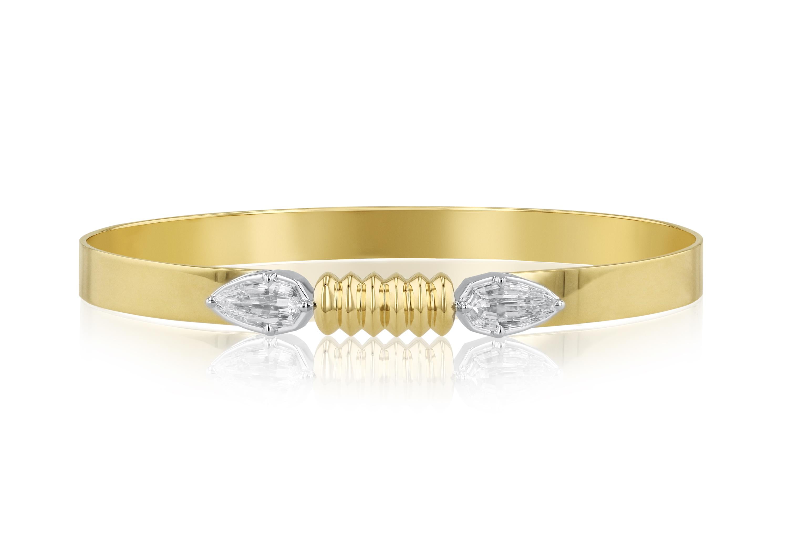 Phillips House 18k Yellow Gold Diamond Bracelet