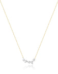 Phillips House Platinum & 18k Yellow Gold One Of One Diamond Necklace