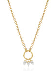 Phillips House 18k Yellow Gold One Of One Diamond Necklace