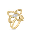 Roberto Coin 18k White & Yellow Gold Cialoma Diamond Ring