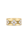 Roberto Coin 18k Yellow Gold Love In Verona Diamond Ring