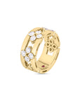 Roberto Coin 18k Yellow Gold Love In Verona Diamond Ring