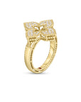 Roberto Coin 18k Yellow Gold Venetian Princess Diamond Ring